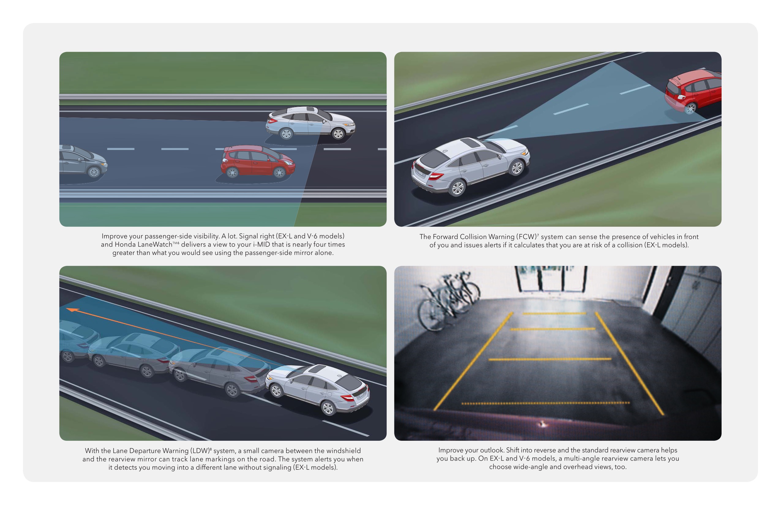 2014 Honda Crosstour Brochure Page 7